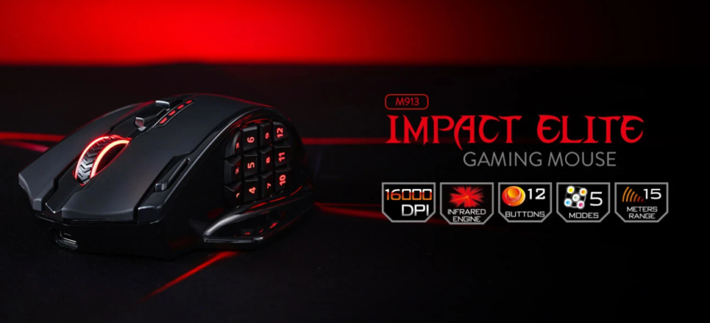 Redragon Impact elite m913 mouse features