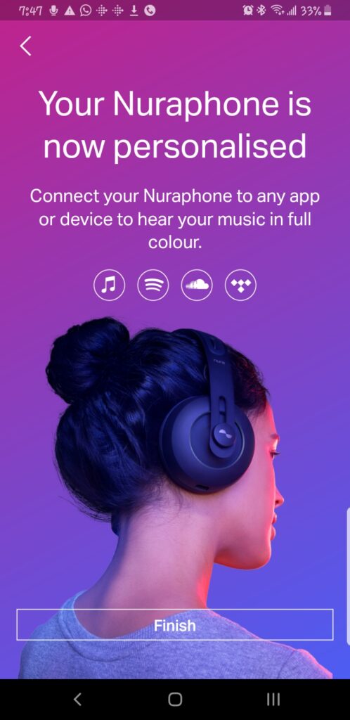 Nuraphone Personalisation